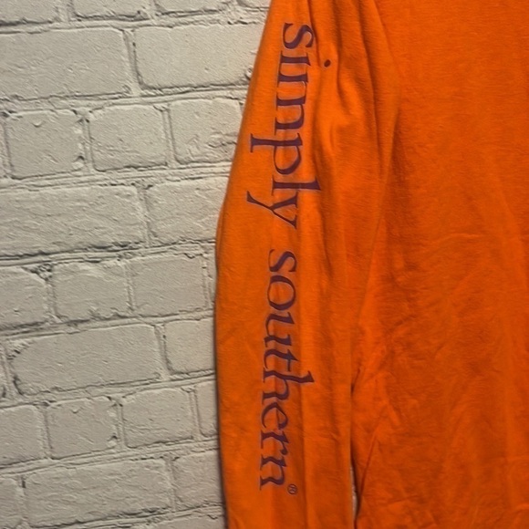 𝅺SIMPLY Southern Long Sleeve T-Shirt GameDay Collection Size Small - Picture 4 of 6